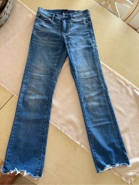 Lucky Brand Easy Rider Bootcut Jeans with Frayed Hem women’s 2/26 R
